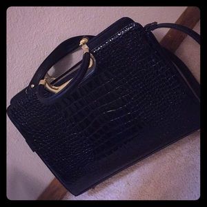 Dasein Satchel Handbag with Bonus Shoulder Strap